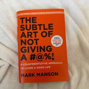 The Subtle Art of Not Giving a #@%! Book